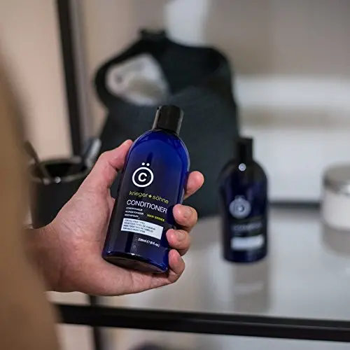 K + S Men's Hair Conditioner - Stylist-Level Hair Care Products For Men - Infused With Peppermint Oil For Dandruff & Dry Scalp (8 Oz Bottle) 2