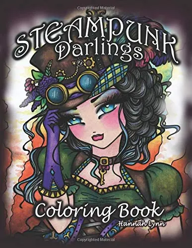Steampunk Darlings Coloring Book 1