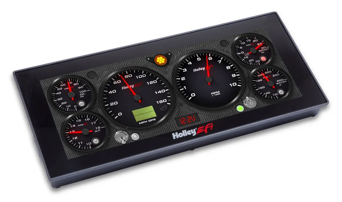 Holley Efi 12.3" Pro Dash Gauge System 553-111 1