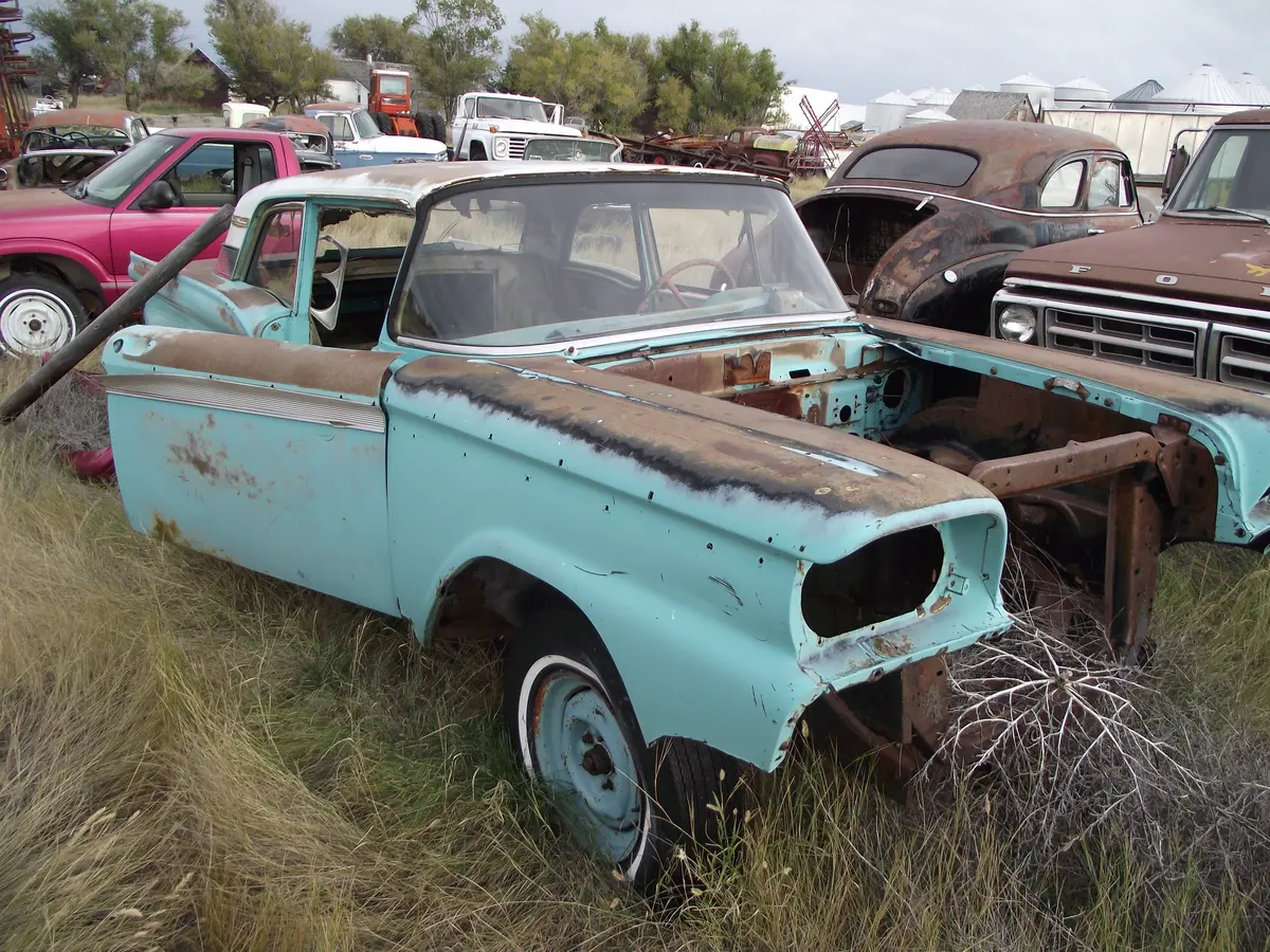 58 Ford 4 Door Parts Car 1