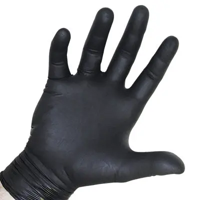 Black Nitrile Gloves 4