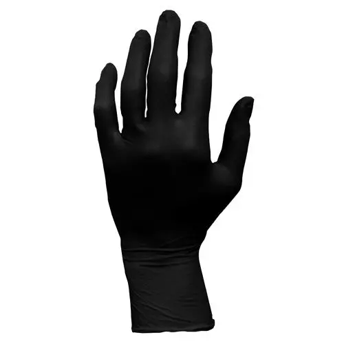 Black Nitrile Gloves 1