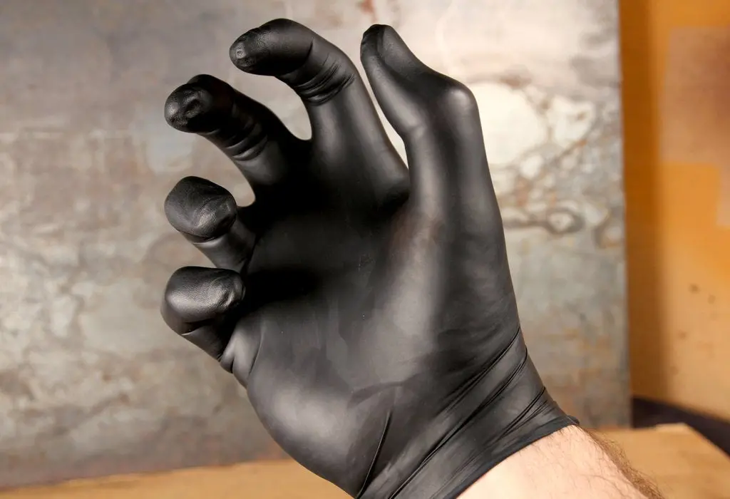 Black Nitrile Gloves 3