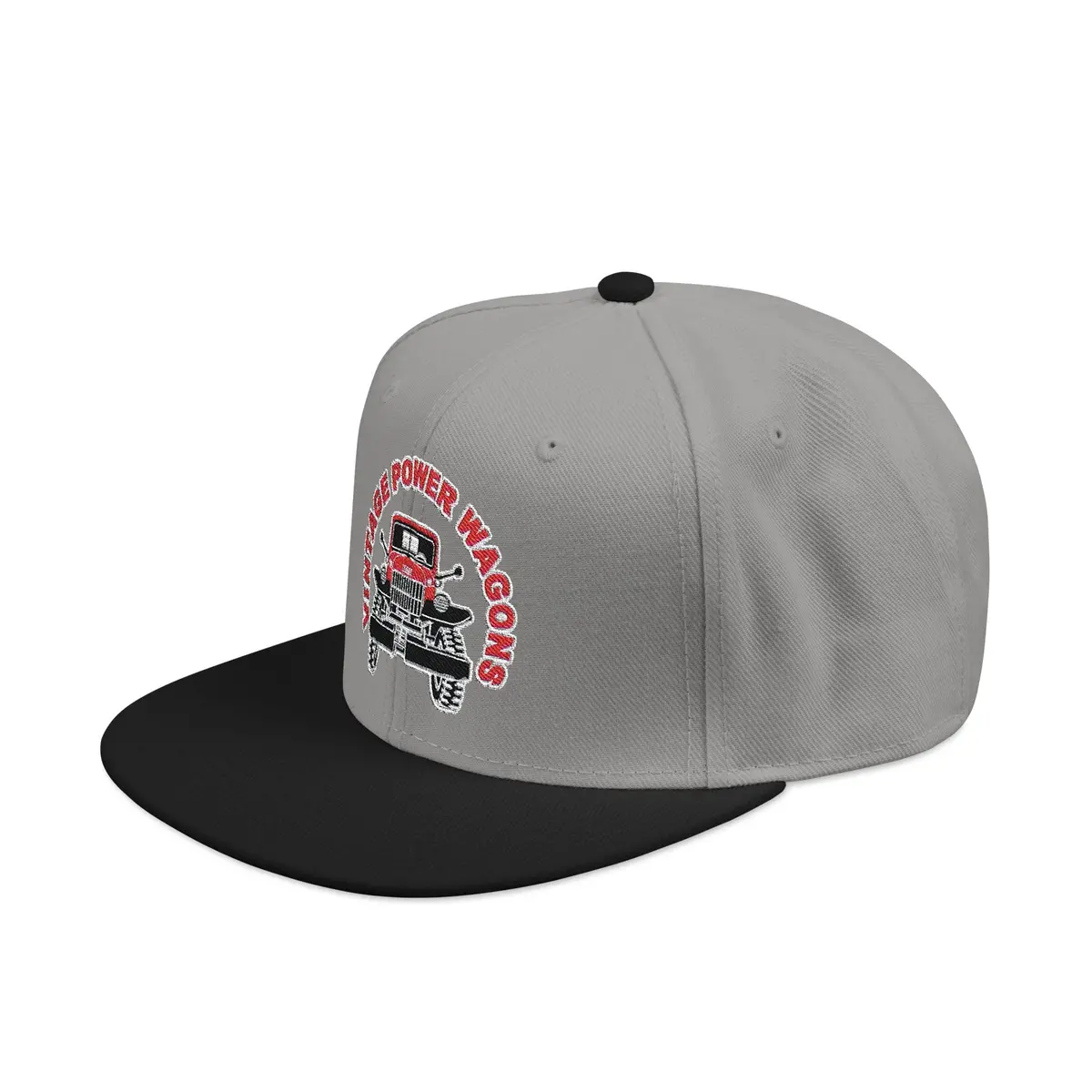 Vintage Power Wagons Logo (Embroidery) Snapback Cap 5
