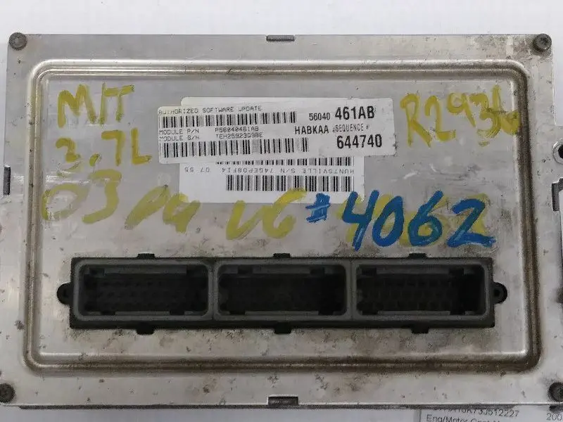Powertrain Control Module #56040461Ab 2003 Dodge Ram 1500 1