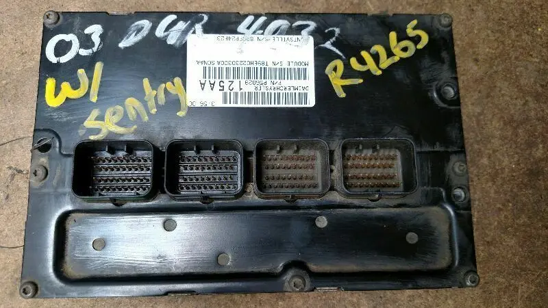 Engine Control Module #56029125Aa 2003 Dodge Durango 1