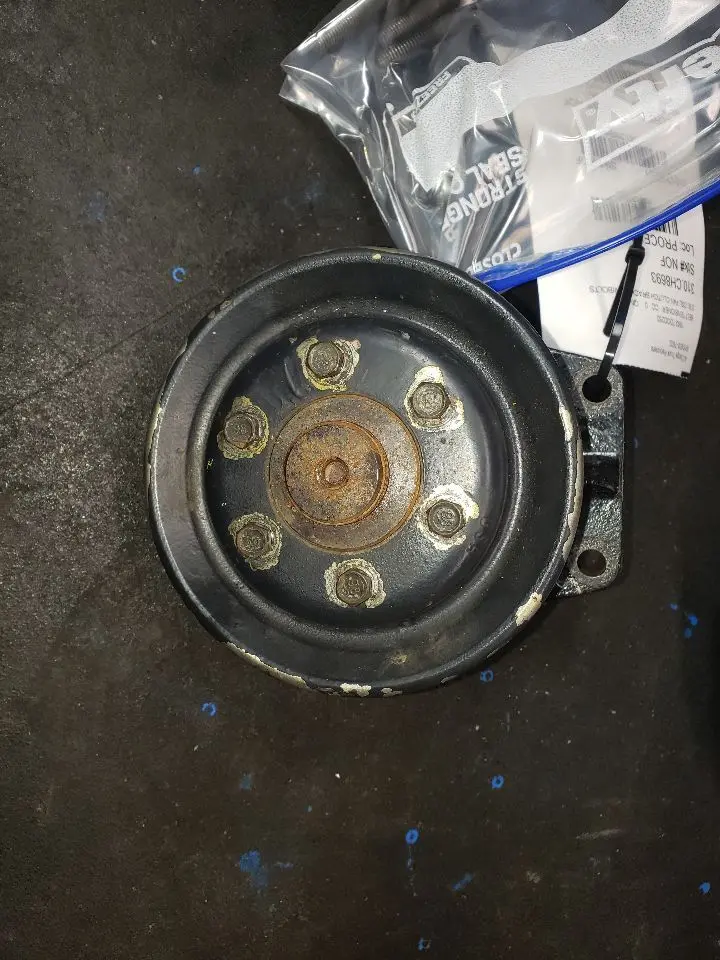 1993 Dodge Ram 250 5.9L Diesel Fan Clutch Bracket With Bolts 1
