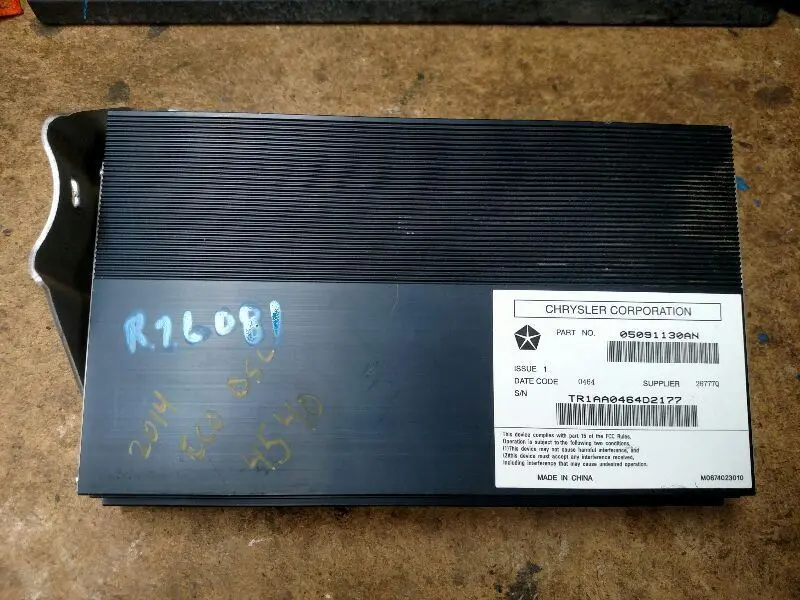 Dodge Ram 1500 - 3500, 2013 - 2017 Amplifier #05091130An 1
