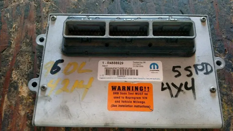 Engine Control Module #R4886929 For 1996 Dodge Ram 2500 1