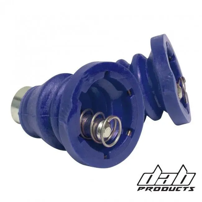 Dab Products Braktec Master Cylinder Rubber Boots & Plunger Set Blue 1Pr 1