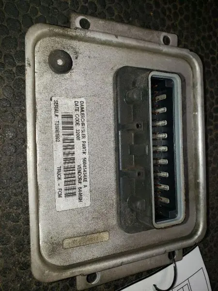 2002 Dodge Ram1500 Front Control Module (Fcm). Part Number 56045434Ad 2