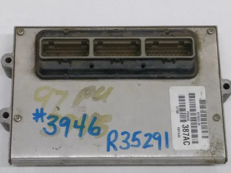 Powertrain Control Module #56040387Ac 1997 Dodge Ram 1500 1