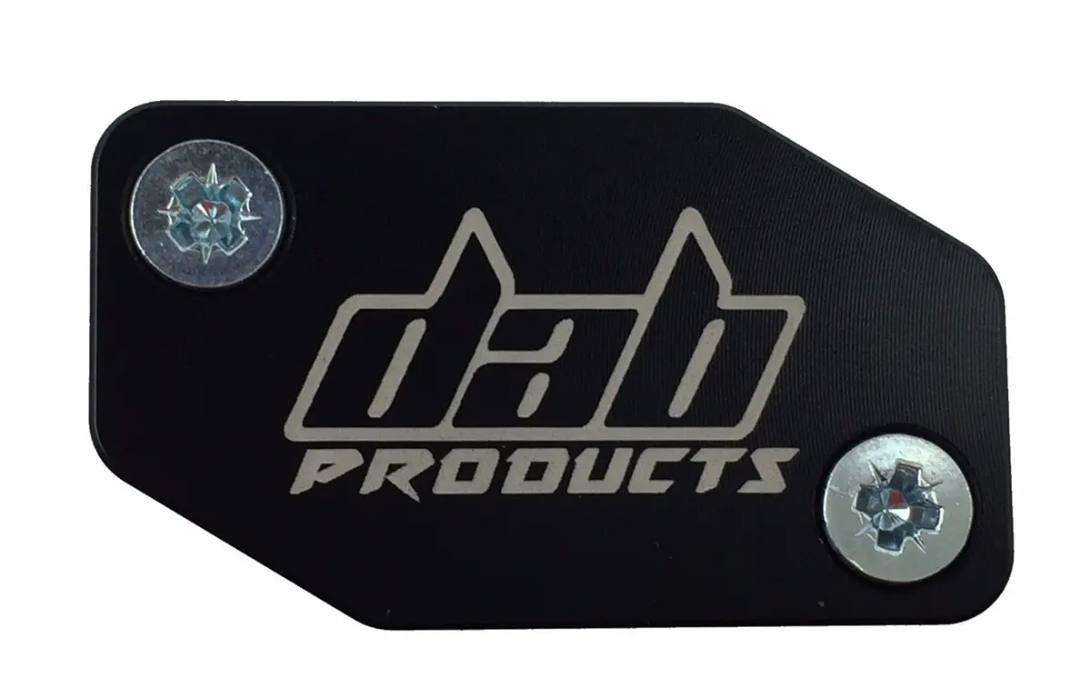 Dab Products Braktec Pattern Clutch Master Cylinder Cover & Screws Black 1