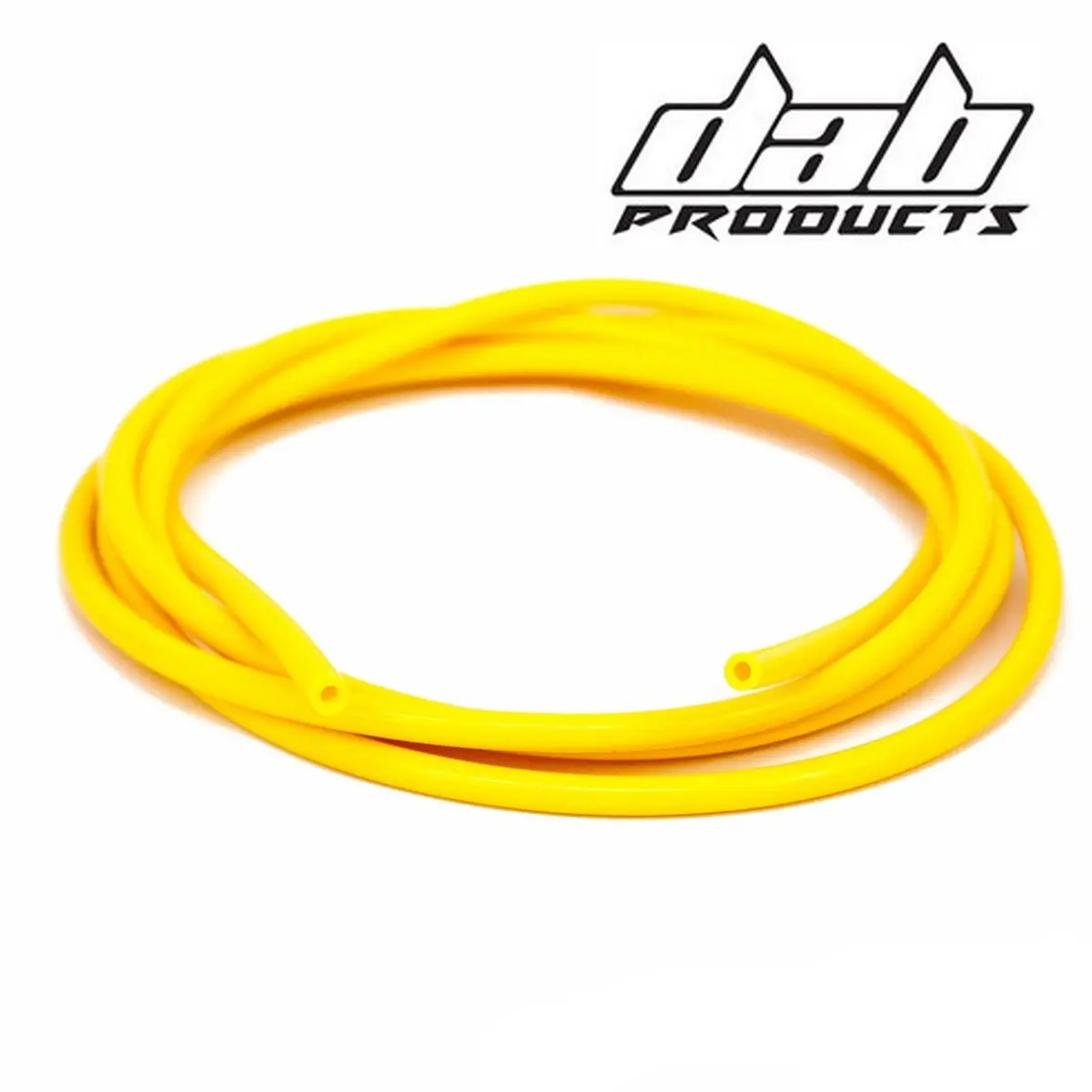 Dab Products Silicone Carb Breather Hose 3Mm Bore X 3Mtr Long Yellow 1