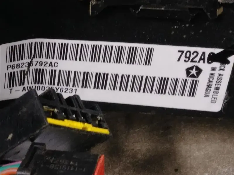 Dash/Instrument Harness 68236792Ac 2015 Dodge Ram 3500 2