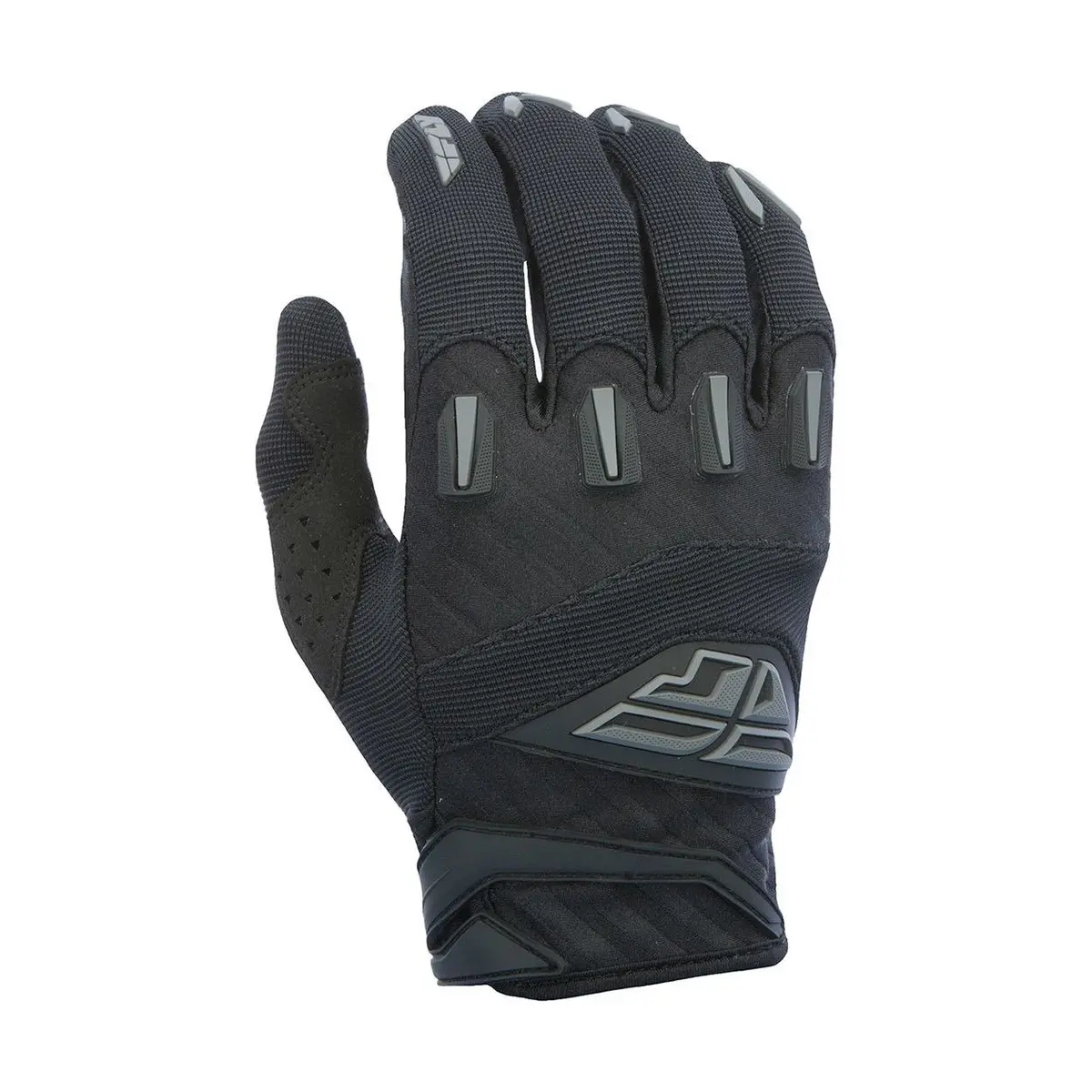 Fly 2017 F-16 Adult Black Motox Enduro Trials Gloves Black Small 1