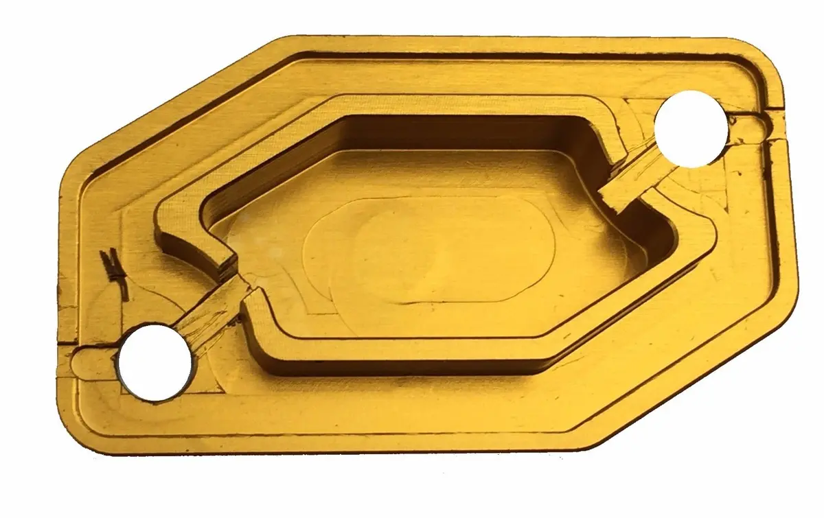 Dab Products Braktec Pattern Front Brake Master Cylinder Cover & Screws Gold 2
