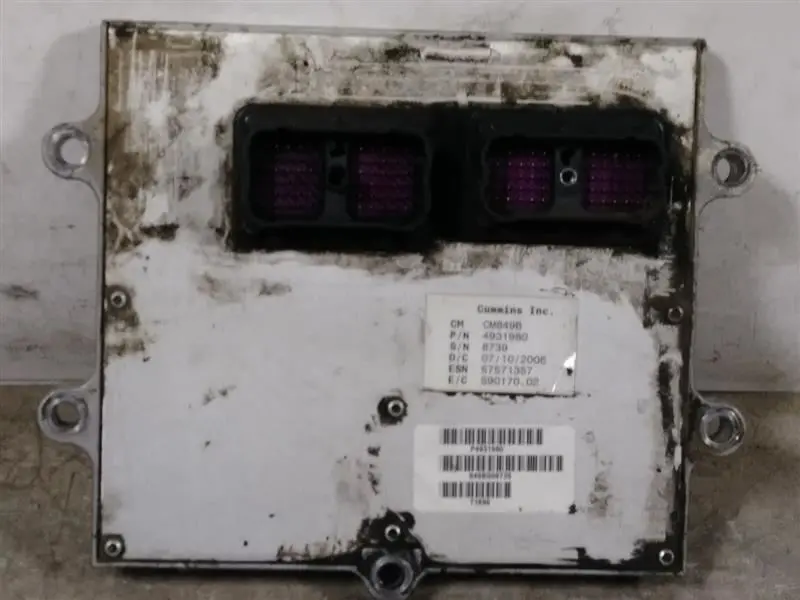 2007 Dodge Ram2500 At Diesel Ecm. Part Number 4931980 1