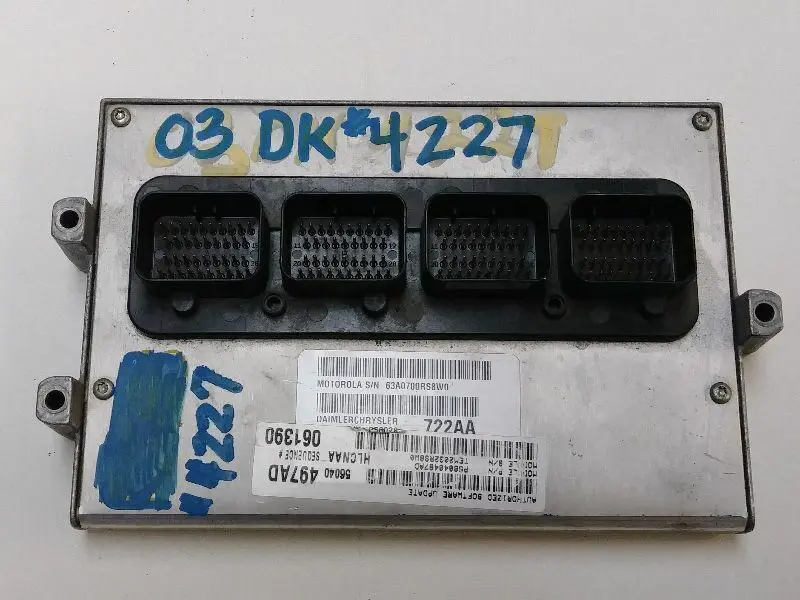 Engine Control Module #56040497Ad For 2003 Dodge Dakota 1