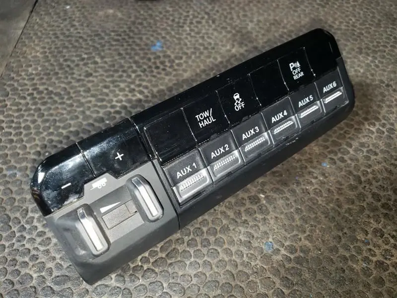 2020 Ram 2500 Instrument Panel Switch With Tow Switch. Part Number 68476044Aa 2