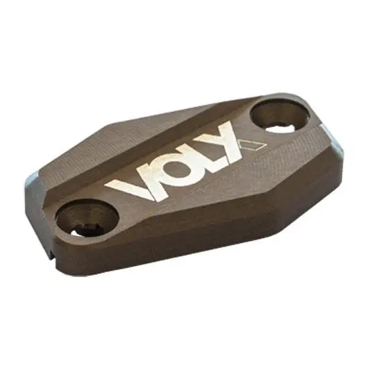 Volx Braktec Pattern Front Brake Master Cylinder Cover Titanium Gas Gas Sherco 1