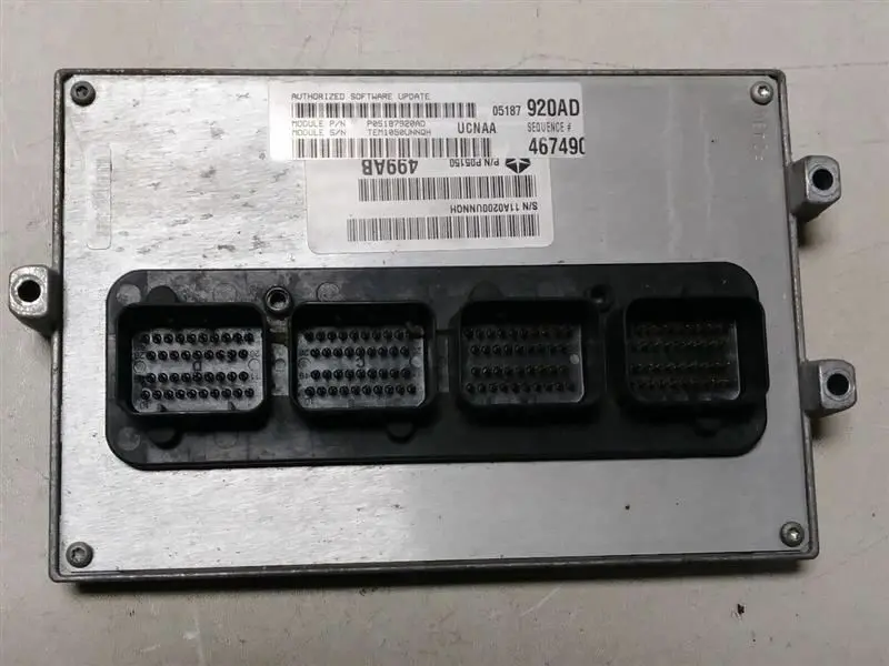 Powertrain Control Module #05187920Ad 2010 Dodge Ram 1500 1