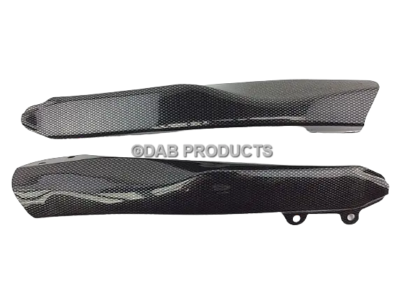 Dab Products Vertigo Ice Hell Combat Replica Carbon Look Swing Arm Covers 1Pr 1