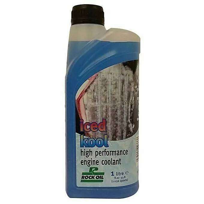 Rock Oil Iced  Kool Radiator Coolant  1Ltr 1