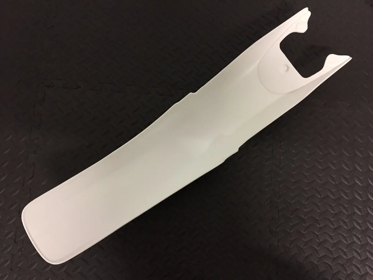 Dab Products Beta Techno Pattern Rear Mudguard Fender White 1994-1997 2