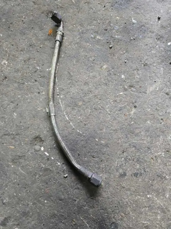 1991 Dodge Ram 250 Diesel Oil Line From Vacuum Pump. Part Number 4638874 1