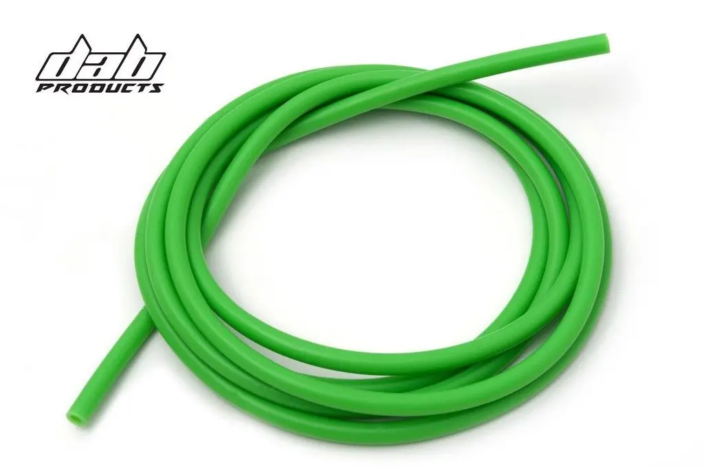 Dab Products Silicone Carb Breather Hose 3Mm Bore X 3Mtr Long  Green 1