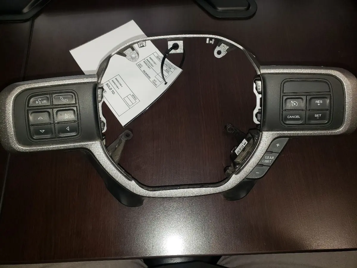 2020 Ram 2500 Steering Wheel Cruise, Gear Limiter And Phone/Radio Controls 2