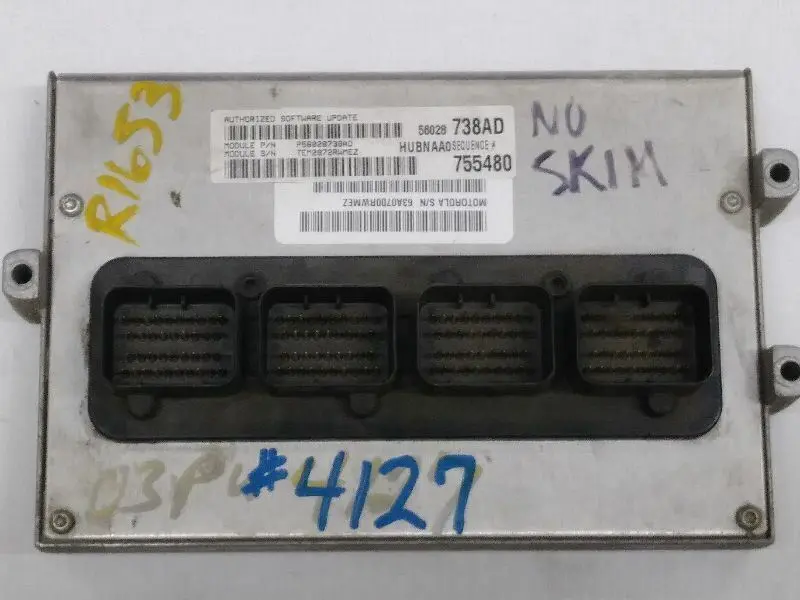 Powertrain Control Module #56028738Ad 2003 Dodge Ram 1500 1