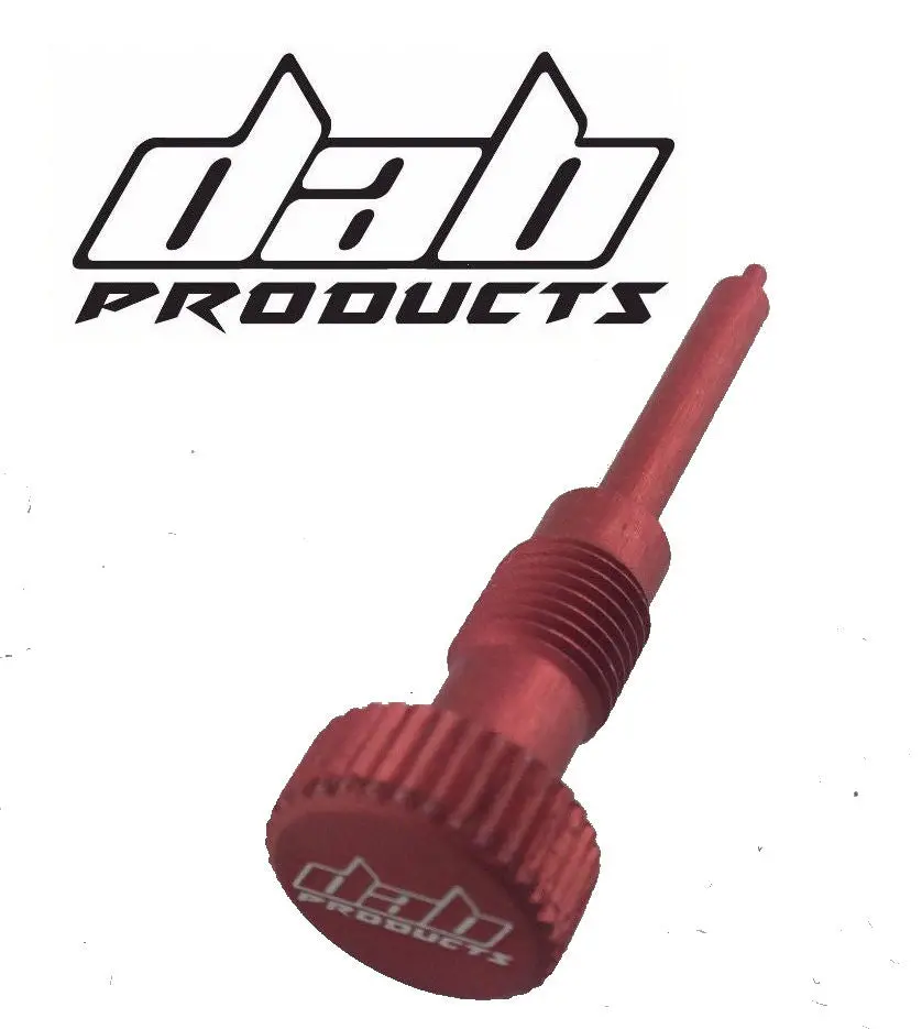 Dab Products Dellorto Trials Carb Air Mixture Adjustment Screw Red 1