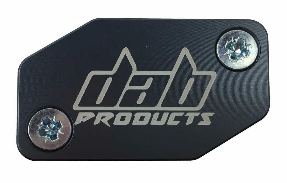 Dab Products Braktec Pattern Front Brake Master Cylinder Cover & Screws Grey 1