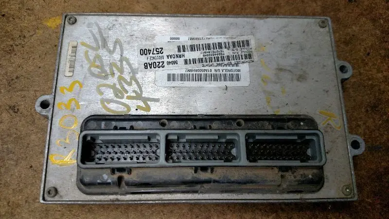 2002 Dodge Ram 2500 3500 Engine Control Module Firewall Ecu Ecm 56040220Ab 1