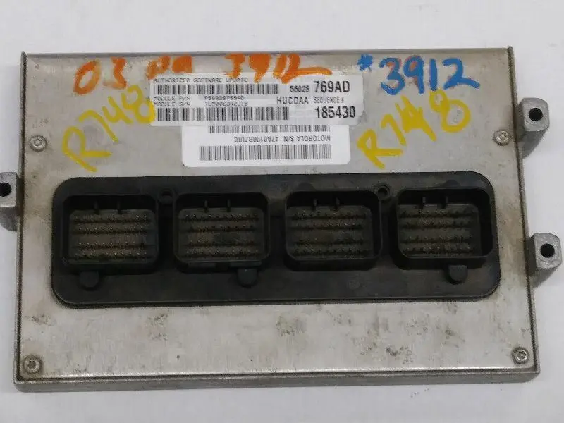 Powertrain Control Module #56028769Ad 2003 Dodge Ram 1500 1