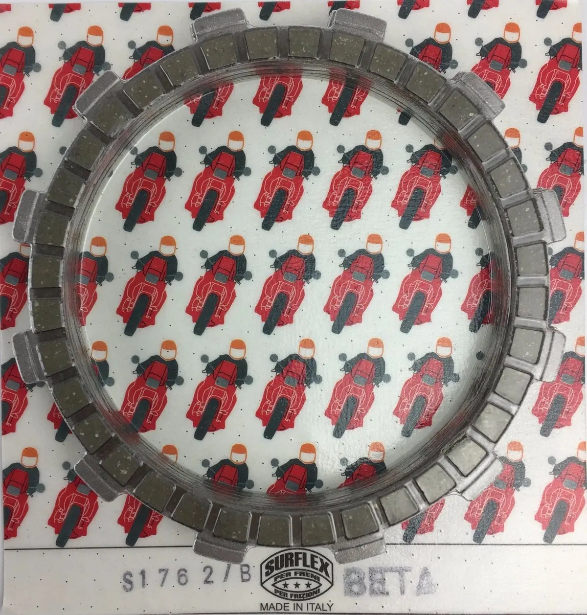 Beta Techno Rev3 & Evo Surflex Friction Cork Clutch Plate Set S1762/B 1