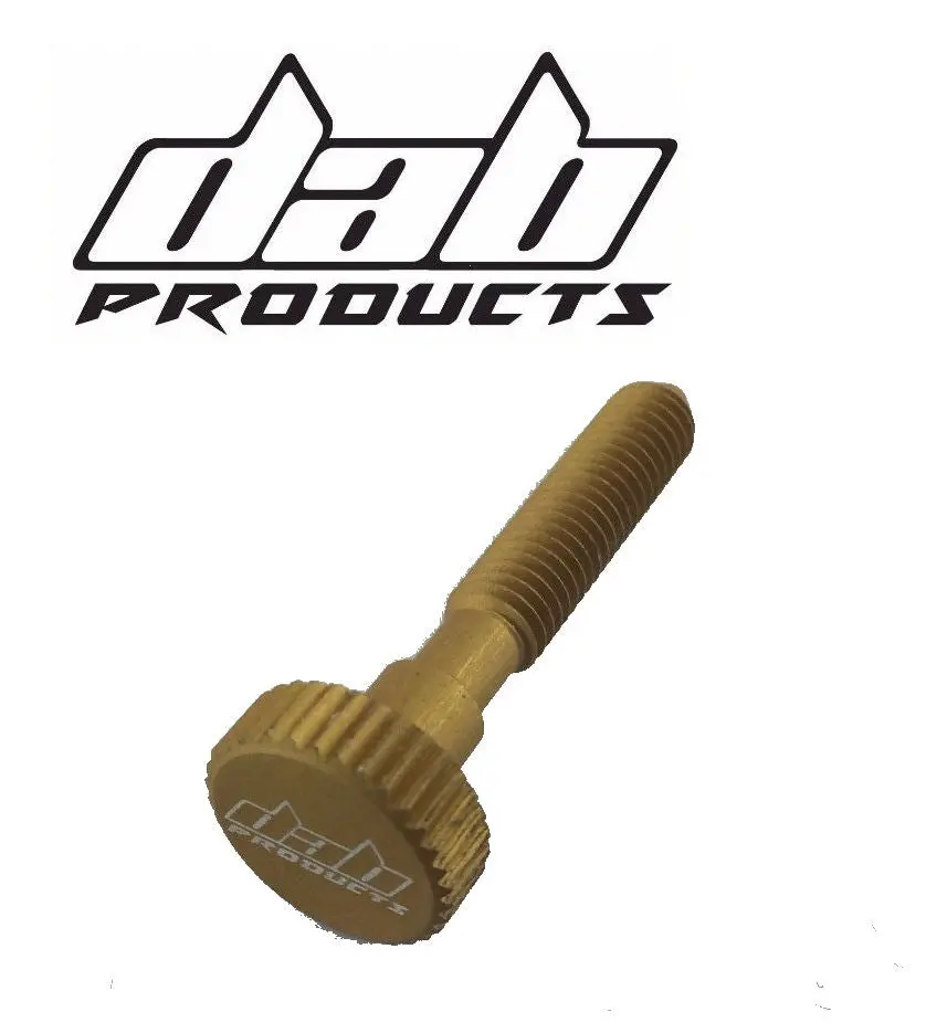 Dab Products Keihin Pwk Carb Idle Tickover Adjustment Screw Gold 1
