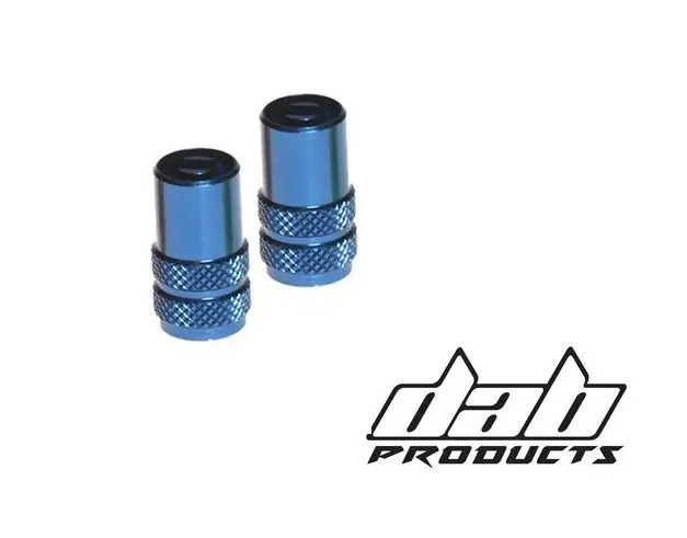 Dab Products Valve Caps With Built In  Valve Key 2Pcs Blue 1
