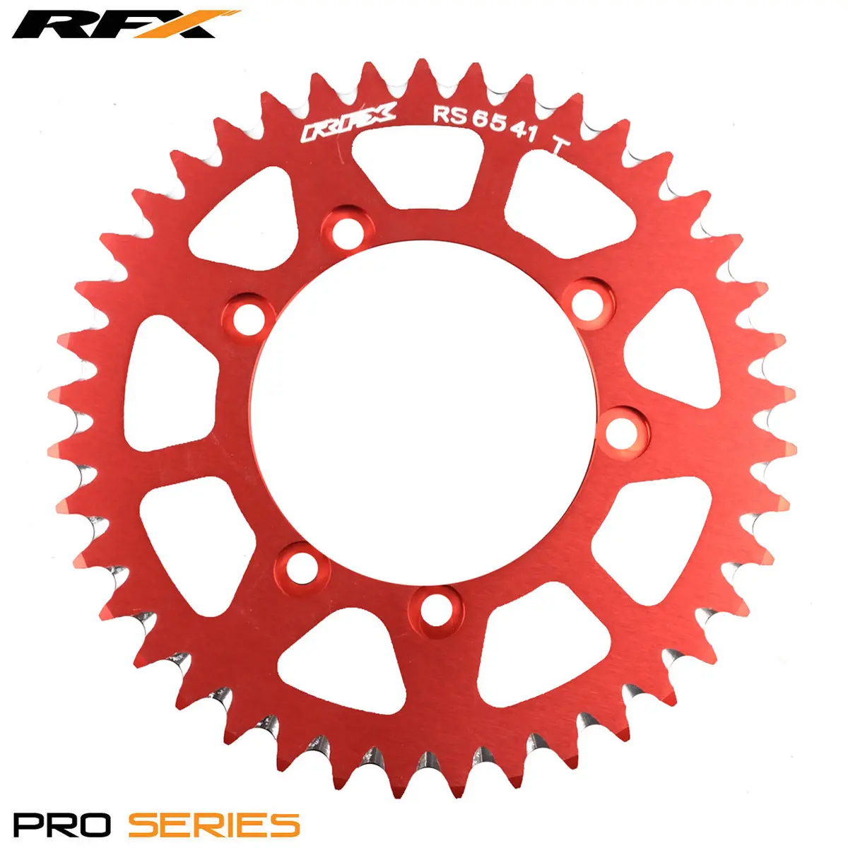 Rfx Pro Series  6 Bolt Rear Trials Sprocket 41 Teeth Red Fits Gas Gas & Sherco 1