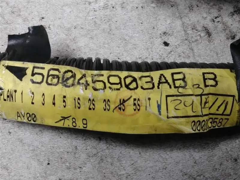Engine Wire Harness #56045903Ab For 2001 Dodge Ram 2500 2
