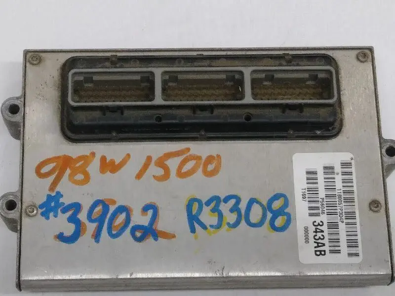 Powertrain Control Module #56046343Ab 1998 Dodge Ram 1500 1