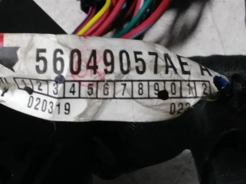 Dash Wire Harness #56049057Ae For 2002 Dodge Dakota 2