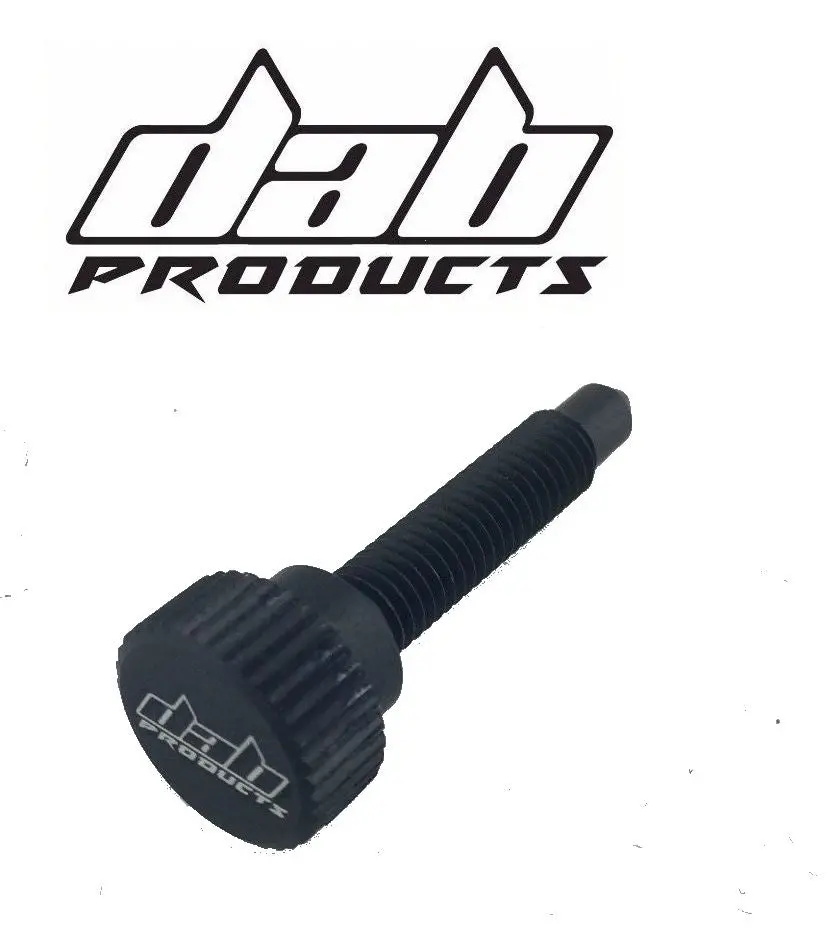 Dab Products Dellorto Trials  Carb Idle Tickover Adjustment Screw Black 1