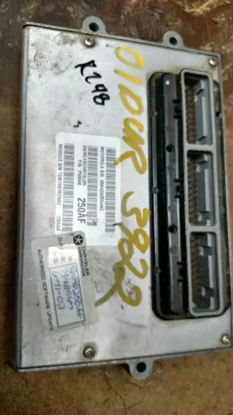 Engine Control Module #56040250Af 2001 Dodge Durango 1