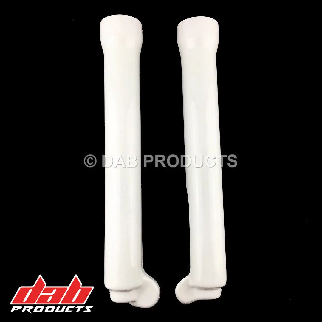 Dab Products Tech Trials Lower Fork Guards Covers White 1