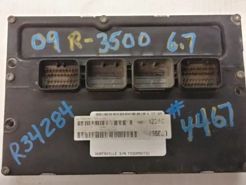 Transmission Control Module #68053123Ac 2009 Dodge Ram 3500 1