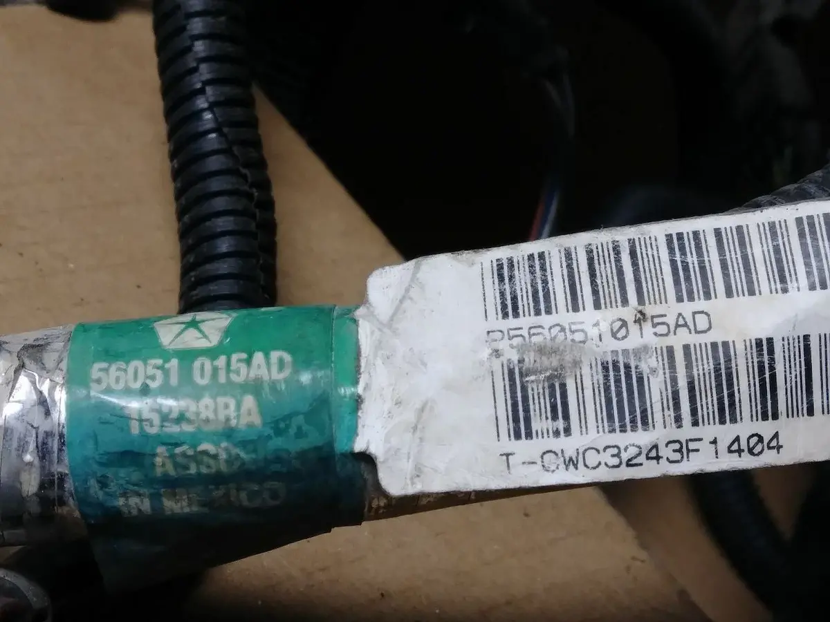 2004 Ram 1500 Chassis Wiring Harness. Part Number 56051015Ad 1