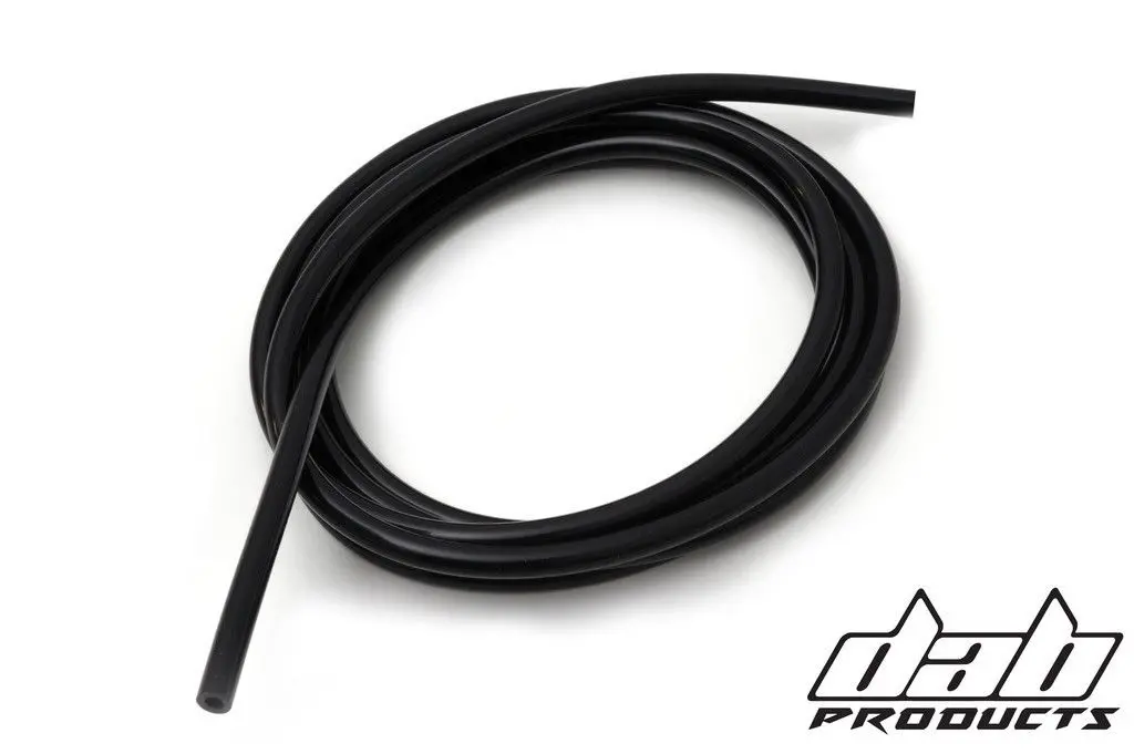 Dab Products Silicone Carb Breather Hose 3Mm Bore X 3Mtr Long  Black 1
